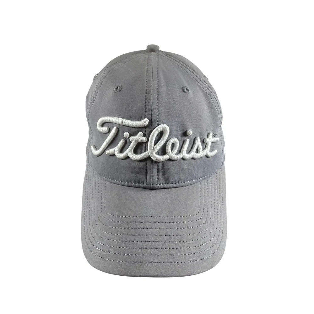 Titleist Silverhorn Golf Club of Texas San Antonio Strapback Hat Grey Golf Cap